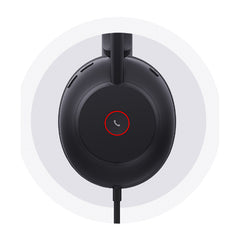 Yealink UH37-M Teams Certified Mono Wired Headset - Black