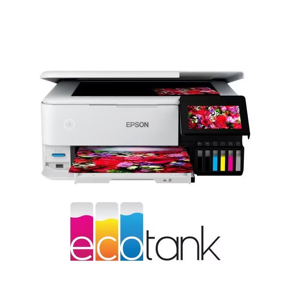 Epson EcoTank Photo ET-8500 Printer - White