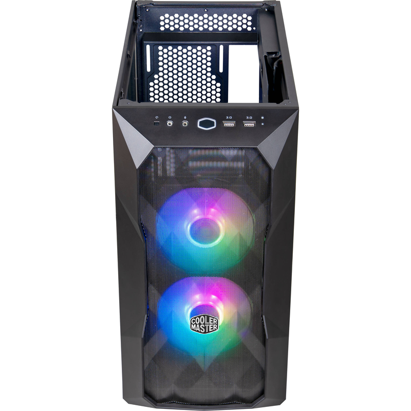 Cooler Master MasterBox TD300 Mesh Mid-Tower Case - Black