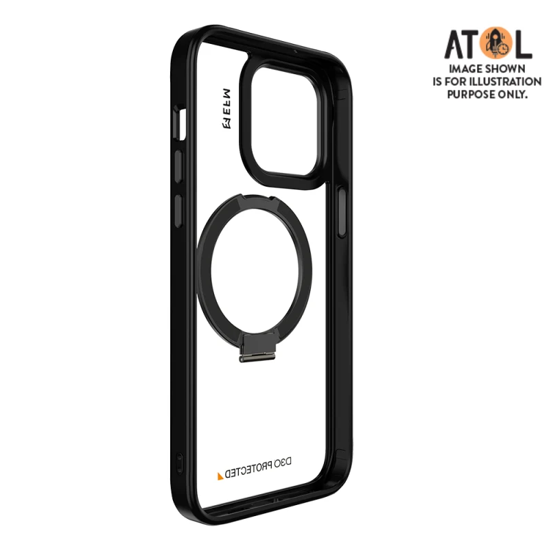 EFM Alta Armour Case with D3O BIO For Apple iPhone 15 Pro - Black