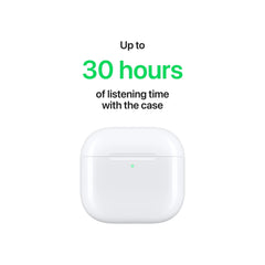 Apple AirPods 4 True Wireless Earbuds - White