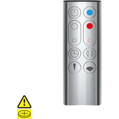 Dyson HP00 Pure Hot+Cool Purifying Fan Heater with Air Purifier - White/Silver