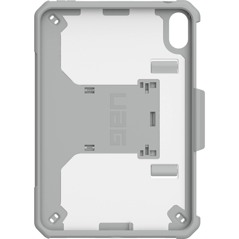 UAG Healthcare Kickstand/Hand Strap Case For IPad Mini - White/Grey