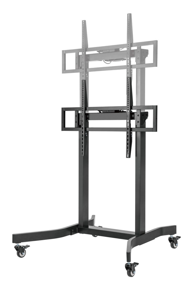 Brateck Standard Motorized TV Cart 55"-100" Up to 120kg - Matte Black