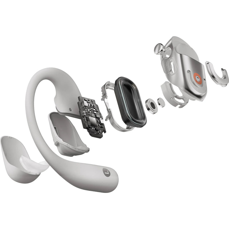 Shokz OpenFit 2+ True Wireless Open-Ear Earbuds - Grey
