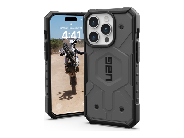 UAG Pathfinder Case For iPhone 15 Pro - Silver