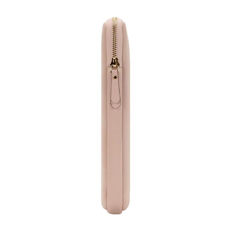 KSNY Slim Sleeve for 13 inch - Pale Vellum/Gold Zipper