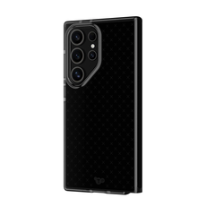 Tech21 Evo Check Case For Samsung Galaxy S24 Ultra - Smokey Black