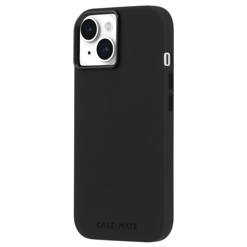 Case-Mate Silicone MagSafe Case For Apple iPhone 15 - Black