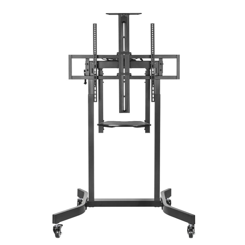 Brateck Deluxe Motorized TV Cart 55"-100" with Tilt & Camera Mount BLK