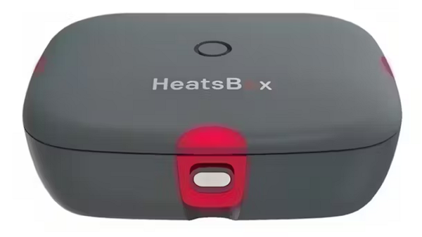 Heatsbox Style Portable Smart Heated Lunchbox - Grey
