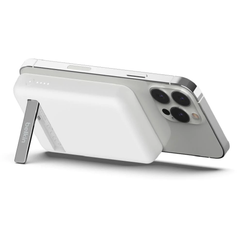 Belkin BoostUp Charge 5K Magnetic Wireless Power Bank+Stand - White