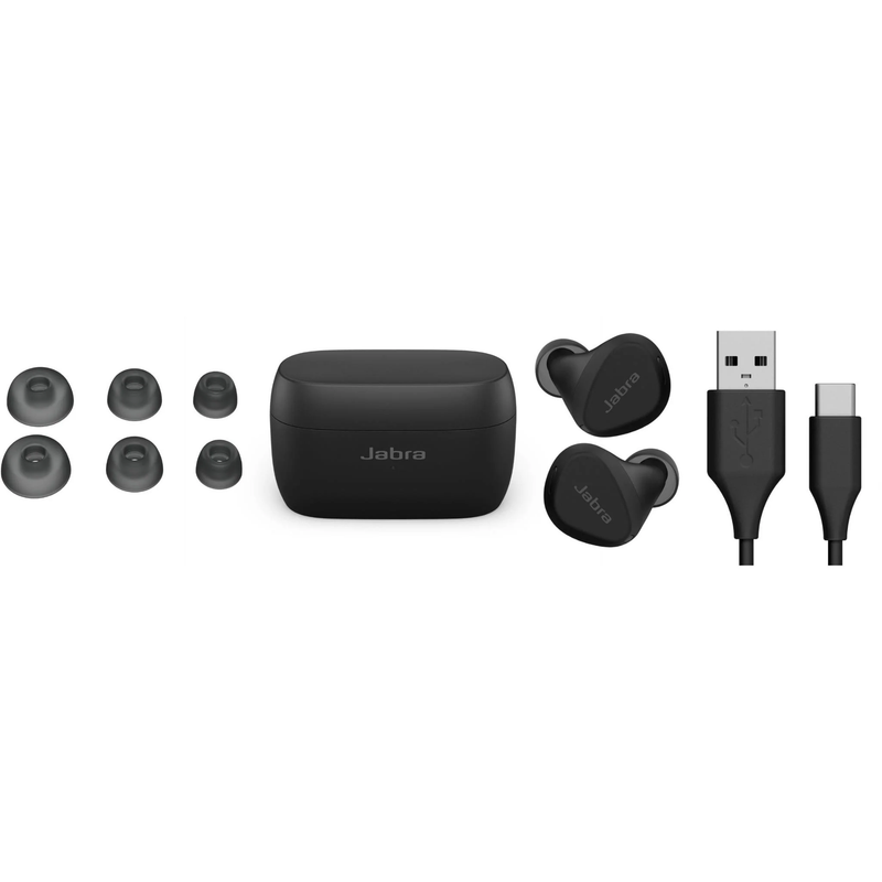 Jabra Elite 4 Active True Wireless Headphones - Black