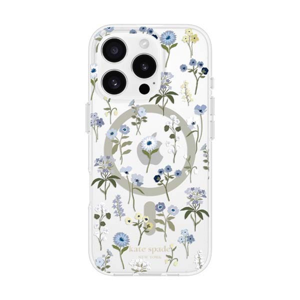 Kate Spade MagSafe Case For iPhone 16 Pro - Precious Bloom