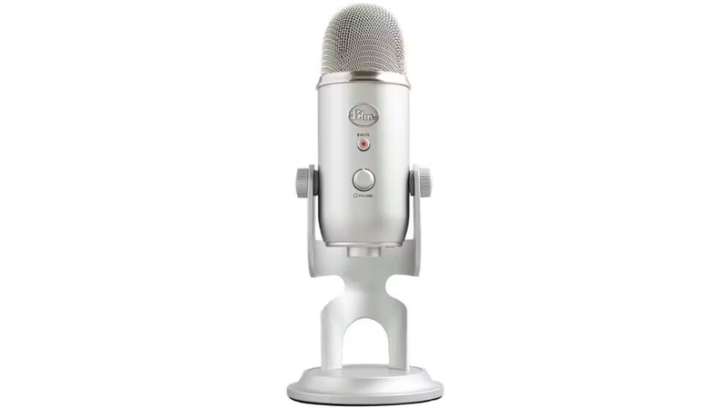 Blue Yeti 3-Capsule USB Microphone - Silver