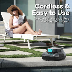 Aiper Scuba SE Cordless Robotic Pool Cleaner - Dark Gray