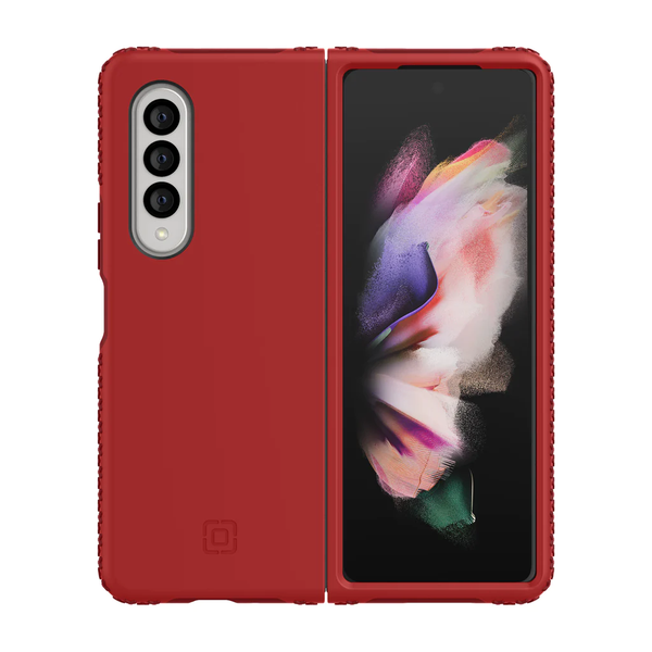 Incipio Grip Case For Samsung Galaxy Z Fold 3 - Red