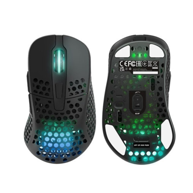 Xtrfy M4 RGB Wireless Ultra-light Gaming Mouse - Black