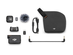 DJI Mic Mini Wireless Lavalier Microphone 1TX + 1RX - White