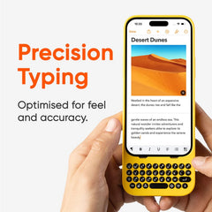 Clicks Keyboard For iPhone 15 Pro - BumbleBee