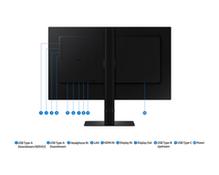 Samsung ViewFinity S6 100Hz QHD IPS Monitor - Black