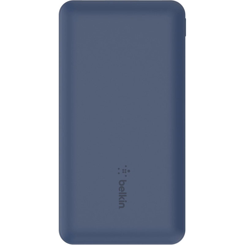 Belkin BoostUp Charge 10K 3 Port Power Bank w/ Cable - Blue