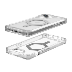 UAG Plyo Magsafe Case For Apple iPhone 15 Plus - Ice/Silver