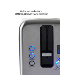Durapres Toast IQ 2 Slice Digital Toaster DT520 - Grey