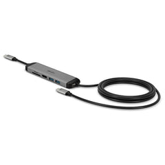 Lindy DST-Micro 140 USB-C Micro Laptop Dock 4K HDMI - Grey