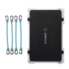 Paleblue Foldable Tri-Panel Solar Charger - Black