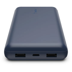 Belkin BoostUp Charge 10K 3 Port Power Bank w/ Cable - Blue