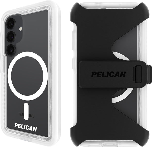 Pelican Voyager Case For Samsung Galaxy S25 - Clear