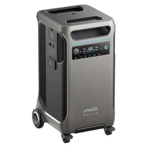 Anker SOLIX F3800 Portable Power Station  3840Wh - Black