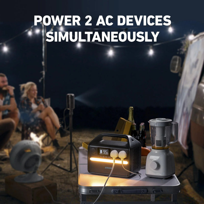 Anker 535 Power House 512WH Portable Power Station - Black