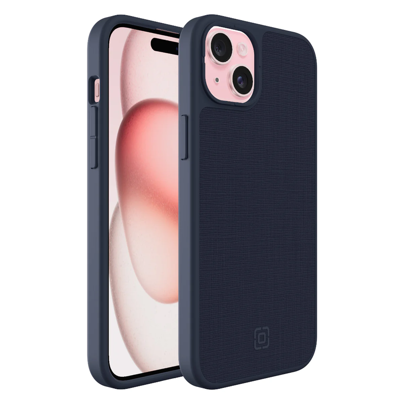 Incipio cru. Nani Case For Apple iPhone 15 Plus - Black Canvas