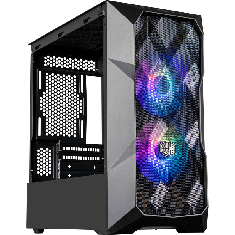 Cooler Master MasterBox TD300 Mesh Mid-Tower Case - Black