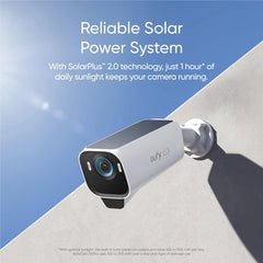 eufy S3 Pro Wireless Security Camera 4-Pack Kit - White