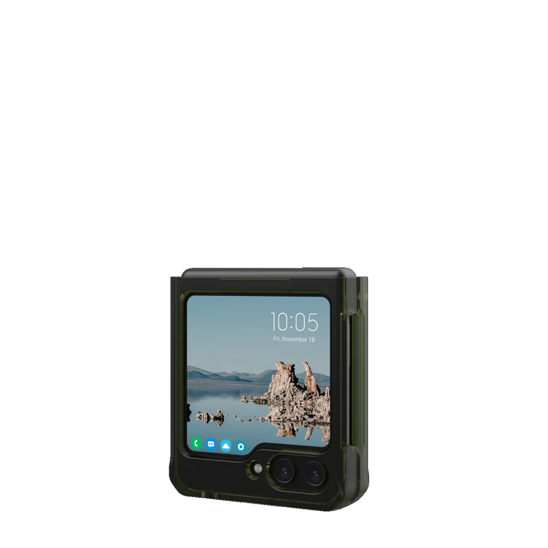 UAG Plyo Pro Case For Samsung Galaxy Z Flip 5 - Olive/Space Grey