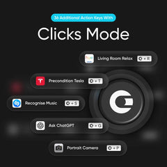 Clicks Keyboard For iPhone 15 Pro - BumbleBee