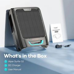 Aiper Surfer S2 Cordless Automatic Pool Skimmer - Black