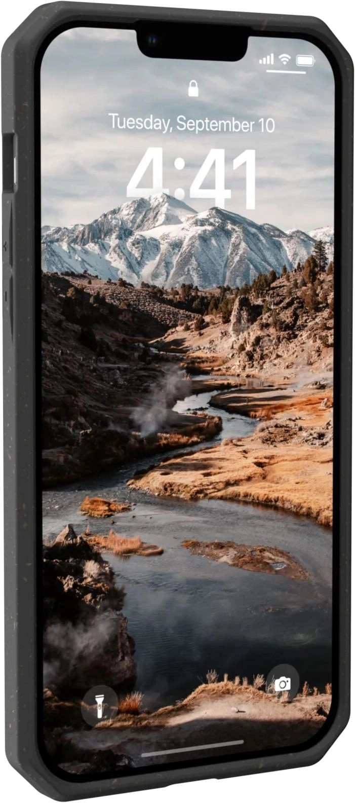 UAG Biodegradable Outback Case For Apple iPhone 14 Plus - Black