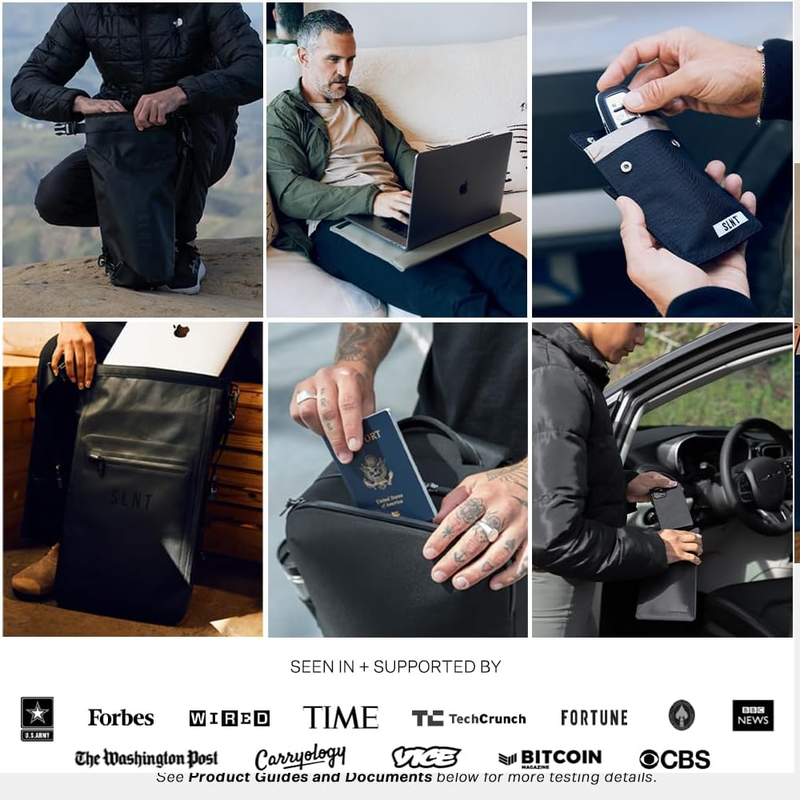 SLNT Faraday Tablet Sleeve - Black