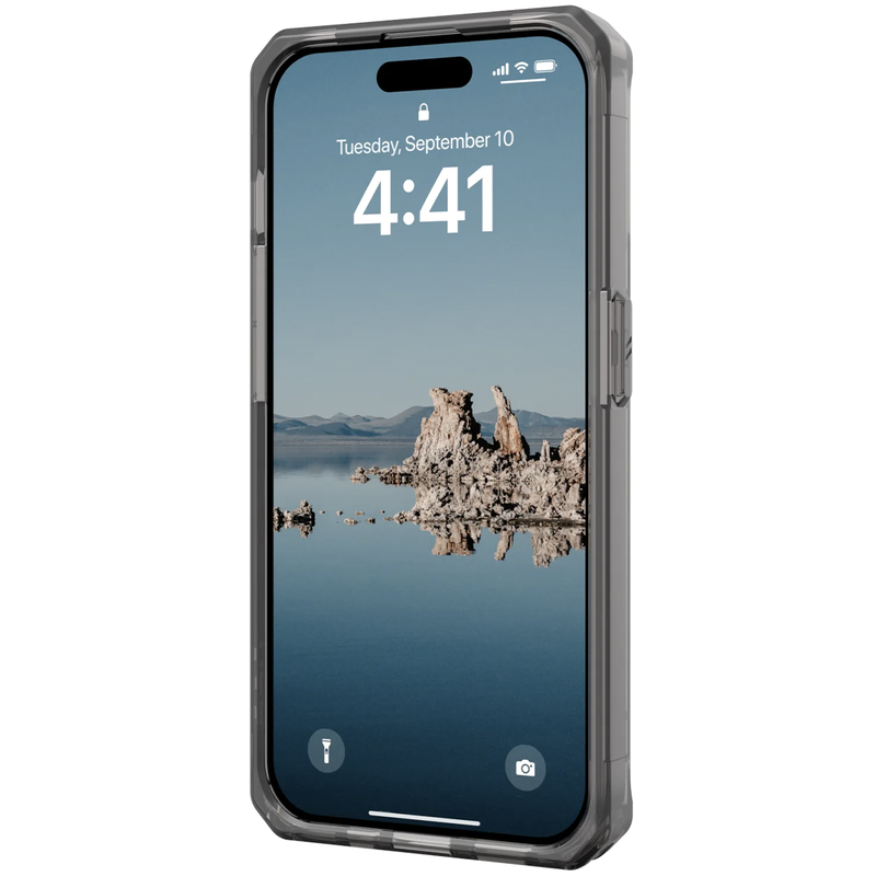 UAG Plyo Magsafe Case For iPhone 15 Pro Max - Ash/White