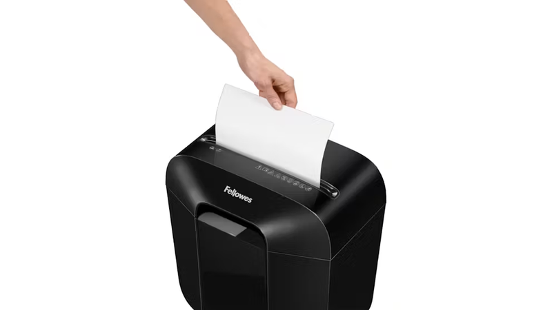 Fellowes Powershred LX10 Personal Shredder - Black