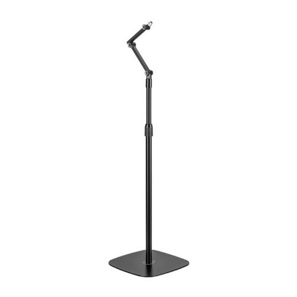 Brateck Height Adjustable Microphone Floor Stand - Matte Black