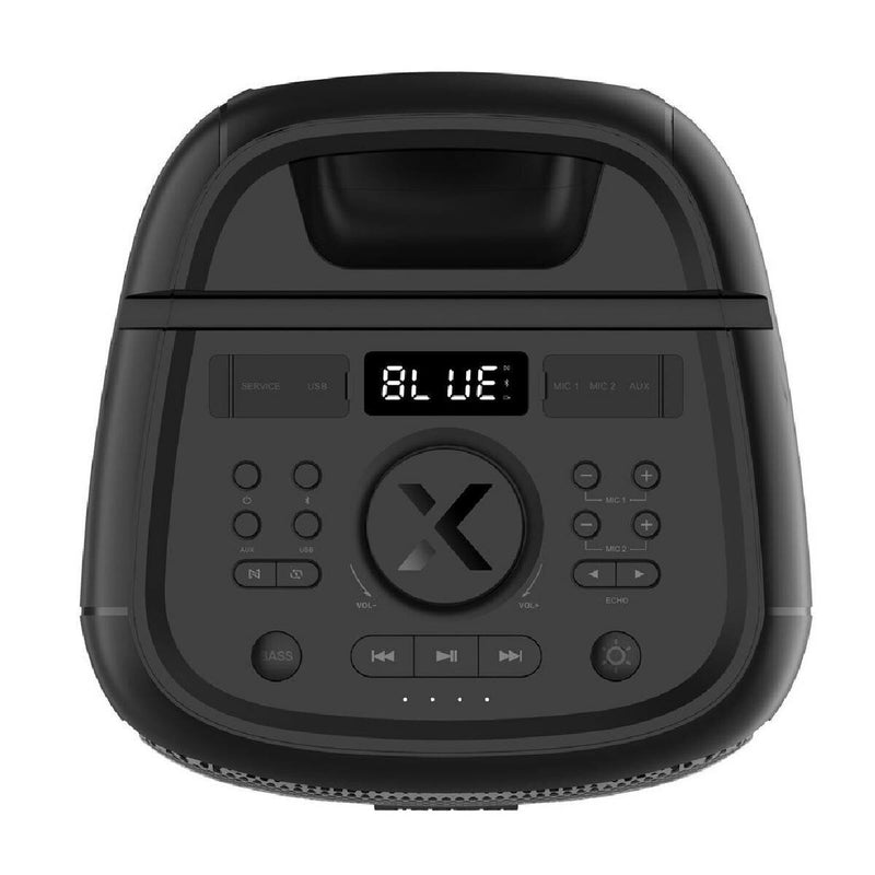 BlueAnt X5 Portable 60W Party Bluetooth Karaoke Speaker - Black