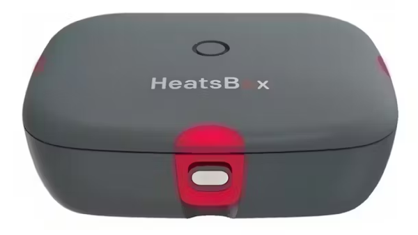 Heatsbox Style Portable Smart Heated Lunchbox - Grey