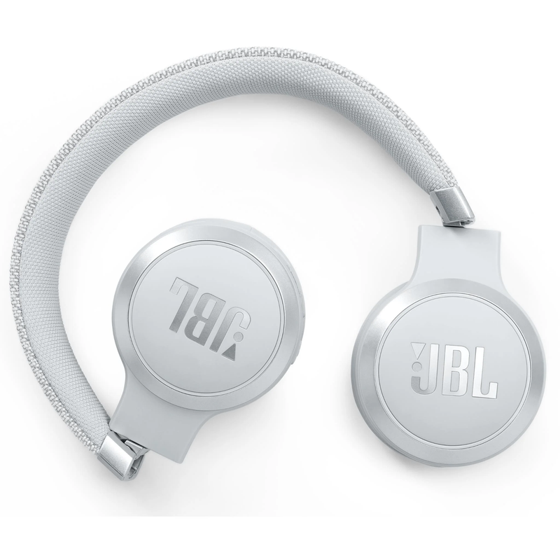 JBL Live 460 Wireless On-Ear Noise Cancelling Headphones - White