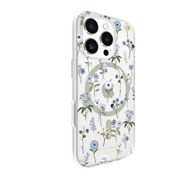 Kate Spade MagSafe Case For iPhone 16 Pro - Precious Bloom