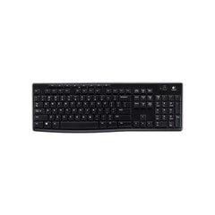 Logitech K270 Wireless Full-size Membrane  Keyboard - Black